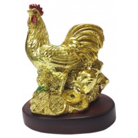 Rooster (Gold Plated) (Fengshui)