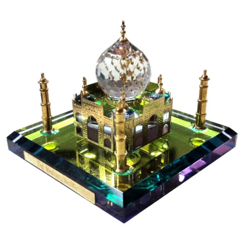 Crystal Taj Mahal (24K Gold Plated)