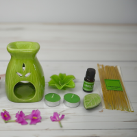 Ceramic Aroma Diffuser Oil Burner 6 in 1