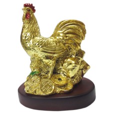Rooster (Gold Plated) (Fengshui)