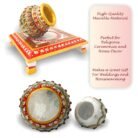 Marble Amrit Kalash With Chowki 5