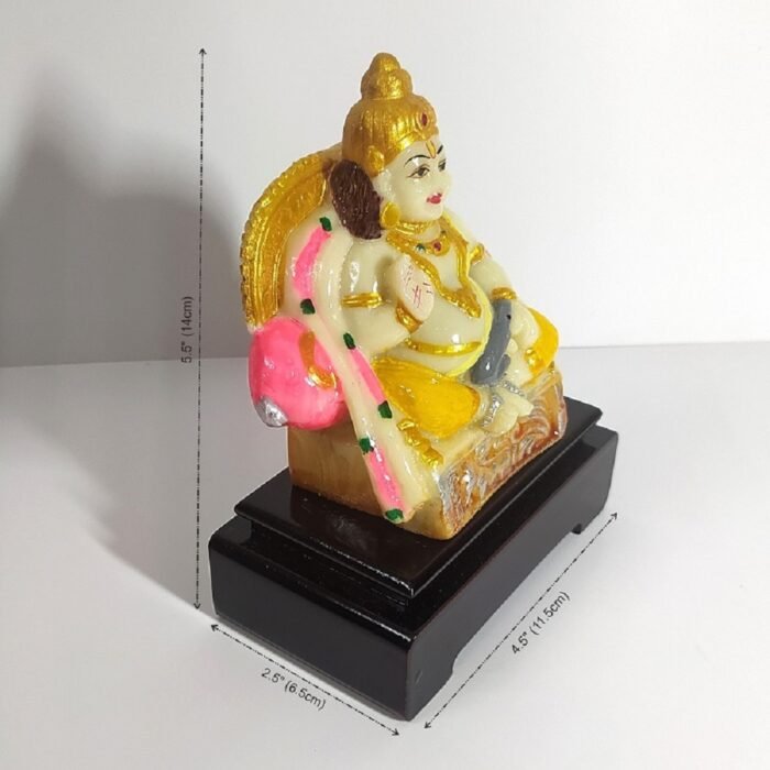 Resin Kuber Idol With Base 3 Resin Kuber Idol With Base 3