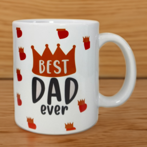 Ceramic Coffee Cup for Papa Fathers Day Gift for Dad Best Dad Ever Mug 400ml