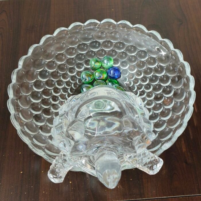 Crystal Tortoise With Plate Biger 1
