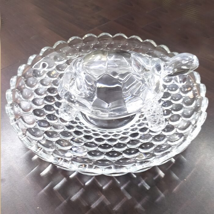 Crystal Tortoise With Plate Biger 5