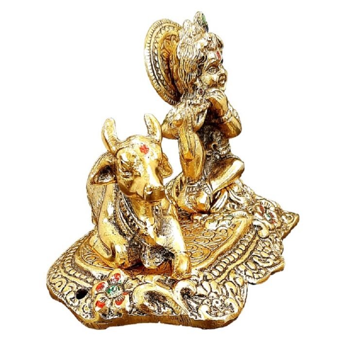Cow With Krishna 2
