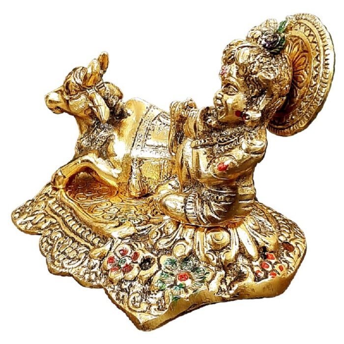 Cow With Krishna 3